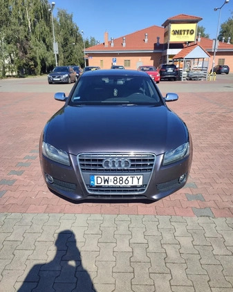 Audi A5 cena 43000 przebieg: 191000, rok produkcji 2010 z Wrocław małe 154